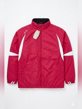 Kewl Nose Bleed Red and White Insulated Team Travel Winter Jacket, NWT, Small